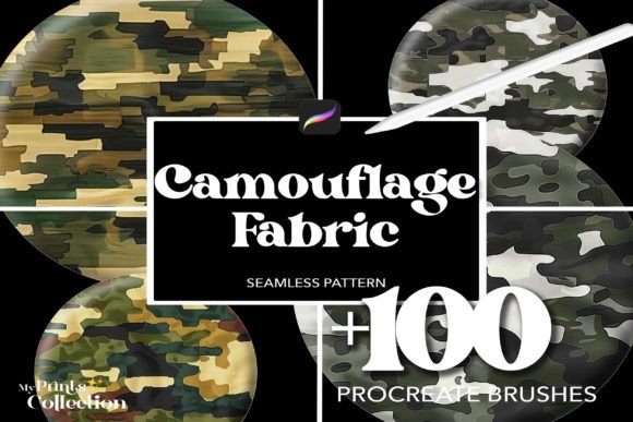 100 Procreate Camouflage Fabric Brushes: A Comprehensive Guide
