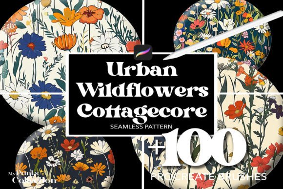 100 Procreate Urban Wildflowers Brushes: A Comprehensive Guide