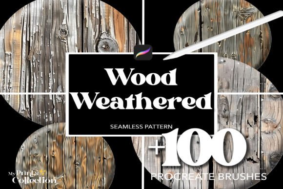 100 Procreate Wood Weathered Brushes: A Practical Evaluation