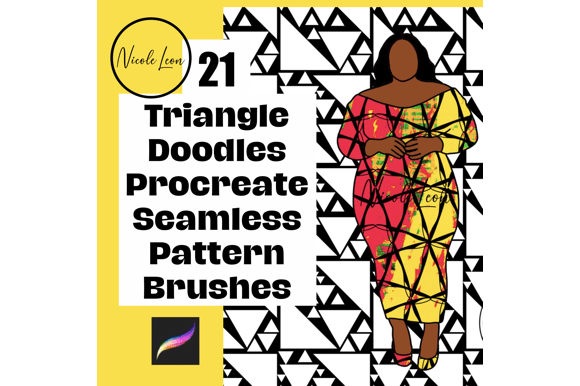 21 Triangles Seamless Procreate Brushes: Strategic Value for Digital Creators
