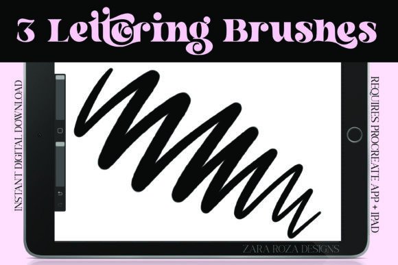 3 Lettering Brushes for Procreate: Enhancing Your Digital Art Workflow