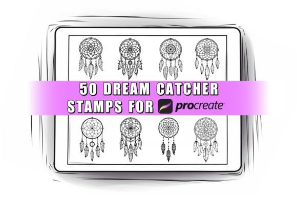 50 Dream Catcher Procreate Stamps Brushes: A Practical Evaluation for Digital Artists