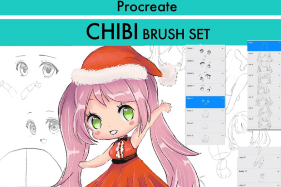 Chibi Brushes for Procreate: A Creative Tool for Expressive Digital Art