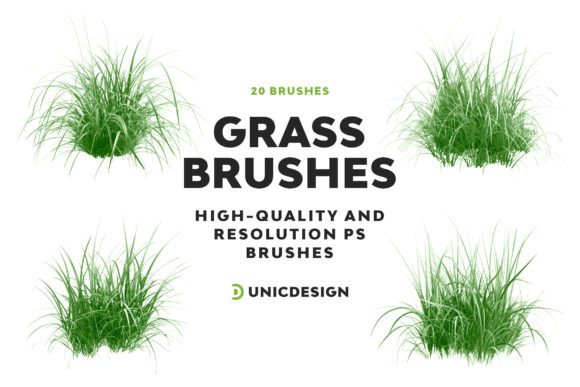 Grass Photoshop Brushes: Bringing Digital Landscapes to Life