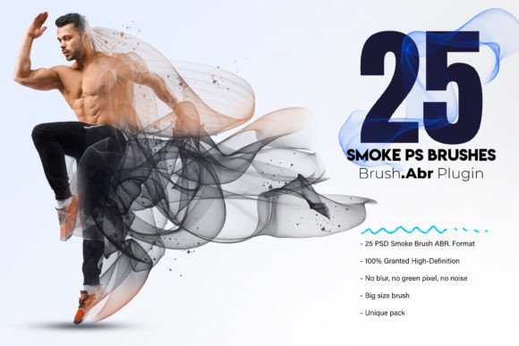 Mastering Atmospheric Effects with the 25 Smoke Photoshop Abr Brushes Set