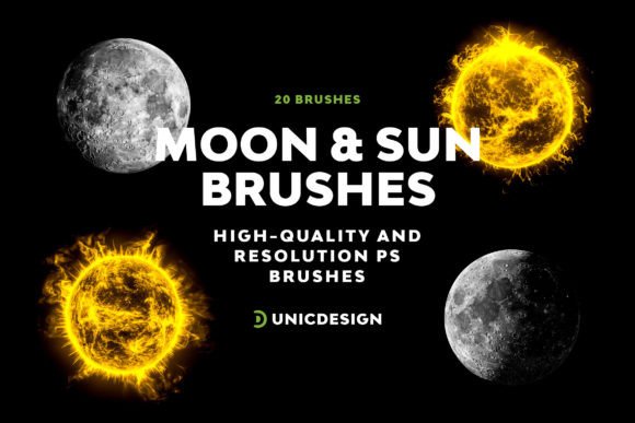 Mastering Celestial Art: A Comprehensive Guide to Moon and Sun Photoshop Brushes