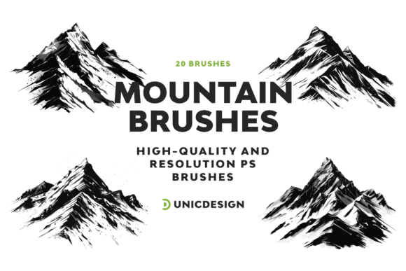 Mastering Terrain: The Power of Mountain Photoshop Brushes in Digital Art